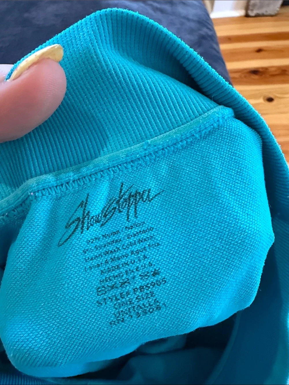 Shoshanna Turquoise Girls Skort with Rhinestone DANCE
